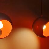Pendant lamps vintage 70s balls design Mathias