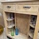 Old shop counter