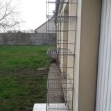 Metal shelf 6 H 210 cm grids