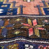Vintage Afghan Baluch handmade carpet 87cm x 141cm 1940s