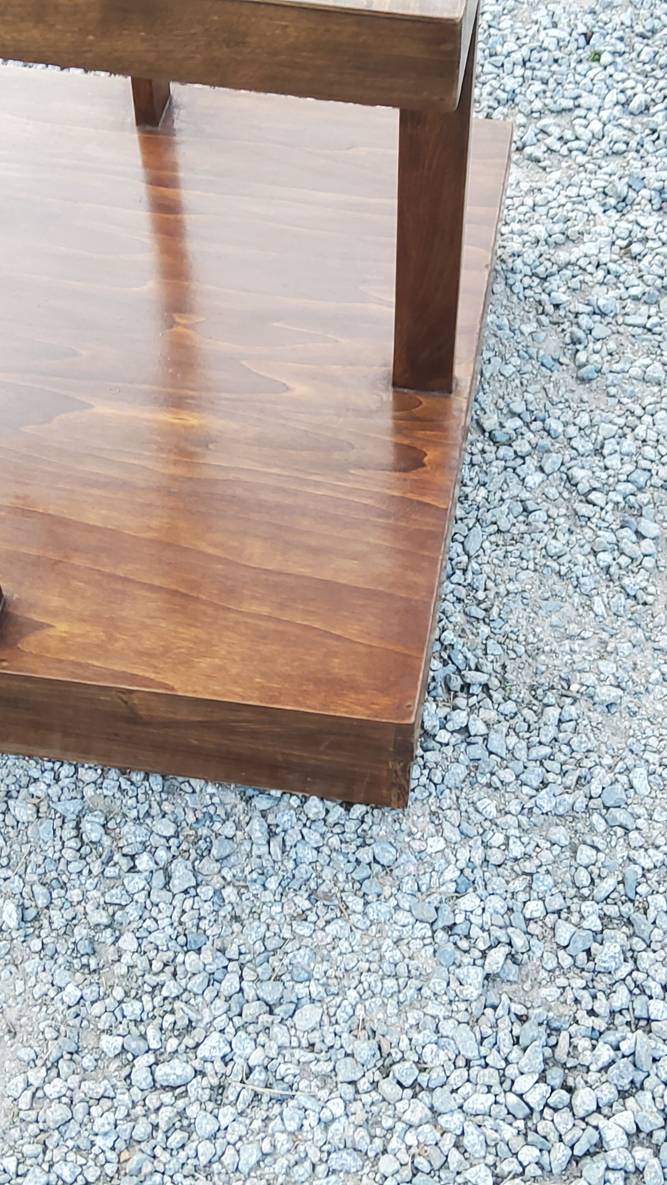 Art Deco pedestal table from the 30s