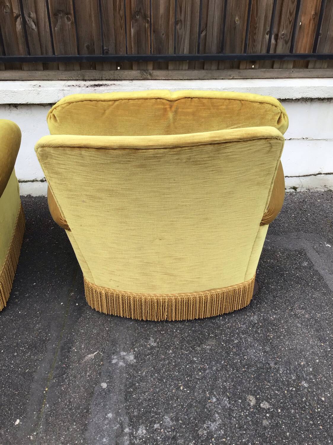 Pair of 1950 armchairs