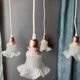 Suspension tulipes en verre