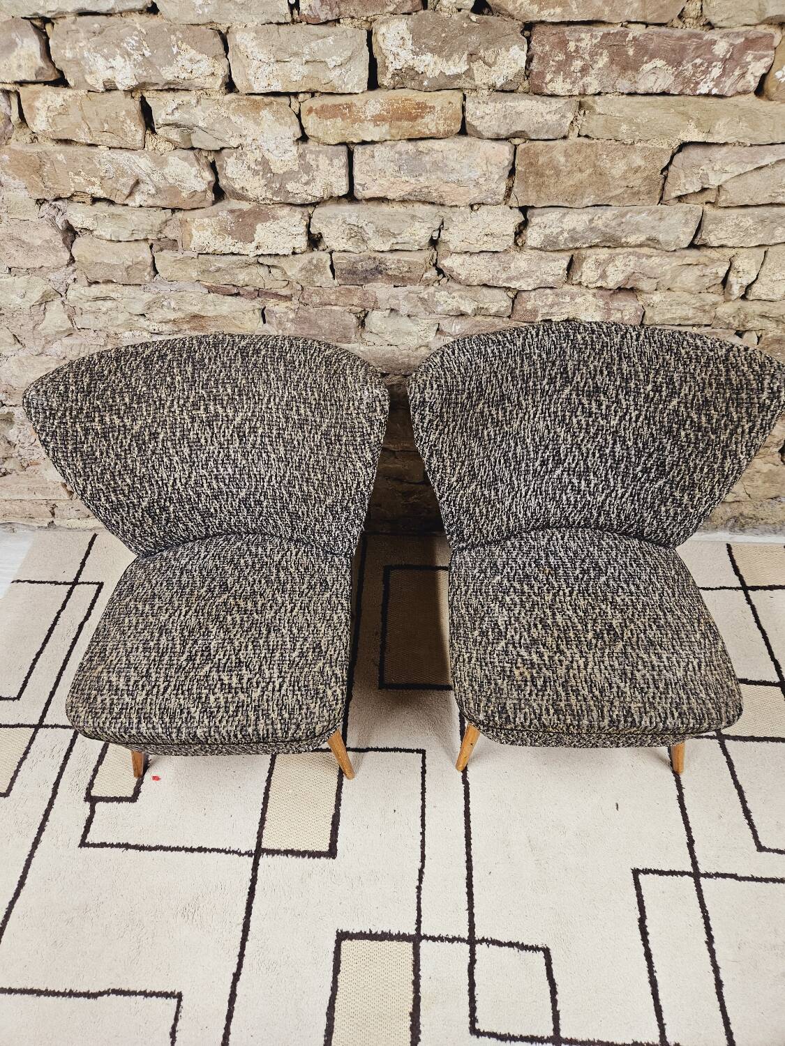 Pair of vintage 1960s cocktail