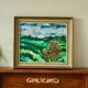 Original mid-century oil on canvas – "Landscape Pattern"