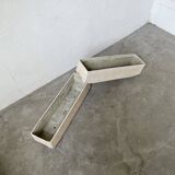 Pair of Modernist Eternity Planters by Willy Guhl
