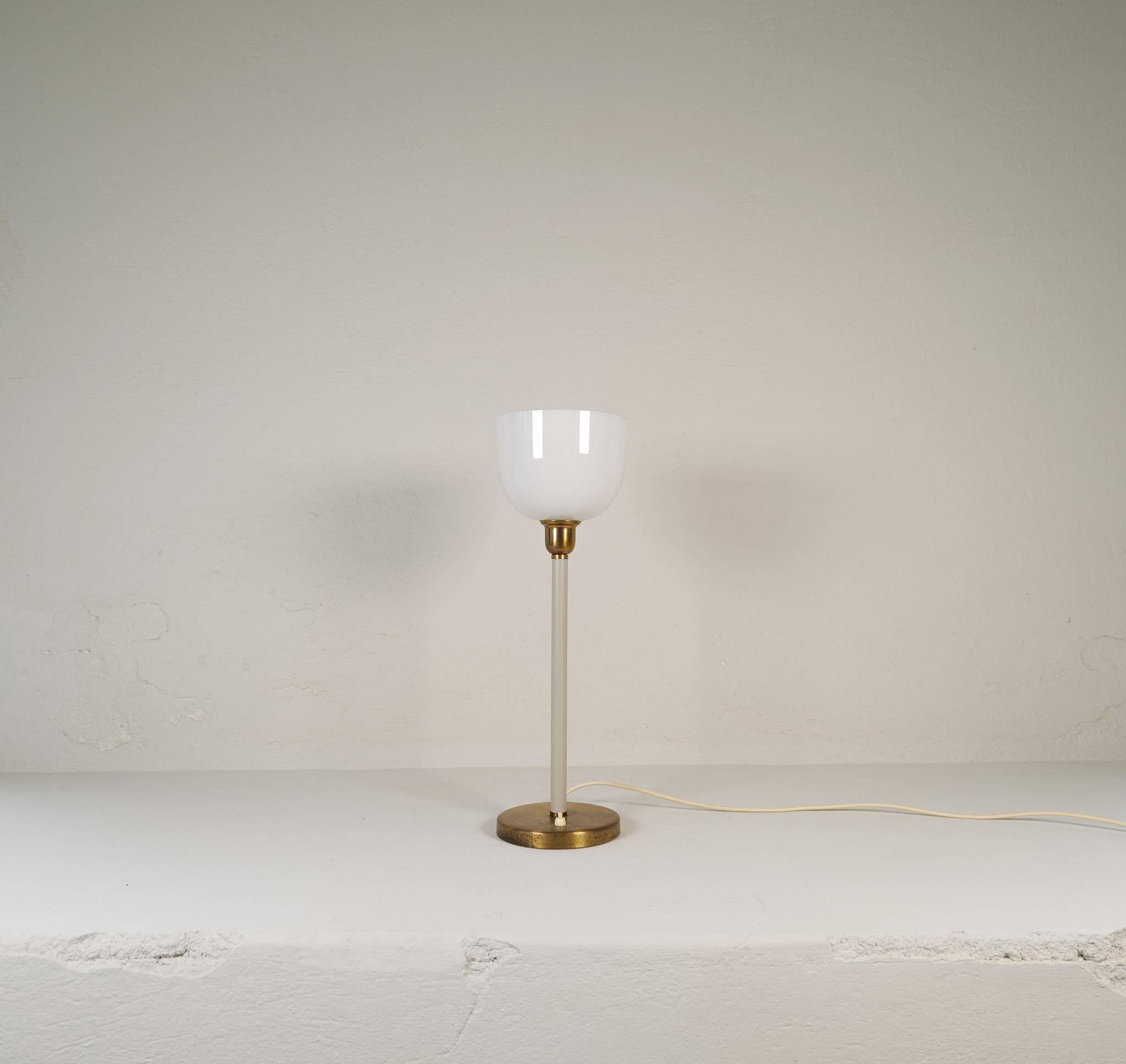 Mid-century modern table lamp ASEA Hans Bergström, Sweden, 1950s