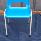 Chaise enfant Brunswick Roger Bontemps années 70
