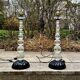 Pair of Antique Murano Lamps