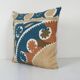 Vintage embroidered cushion cover 71x71 cm