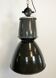 Black Enamel Industrial Lamp from Elektrosvit, 1960s