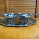 Ice Cream Service GUY DEGRENNE Tray + 6 Bowls + 6 Vintage Spoons