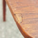Table à manger extensible danois, des années 1960
