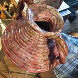 Artisanal pottery vase