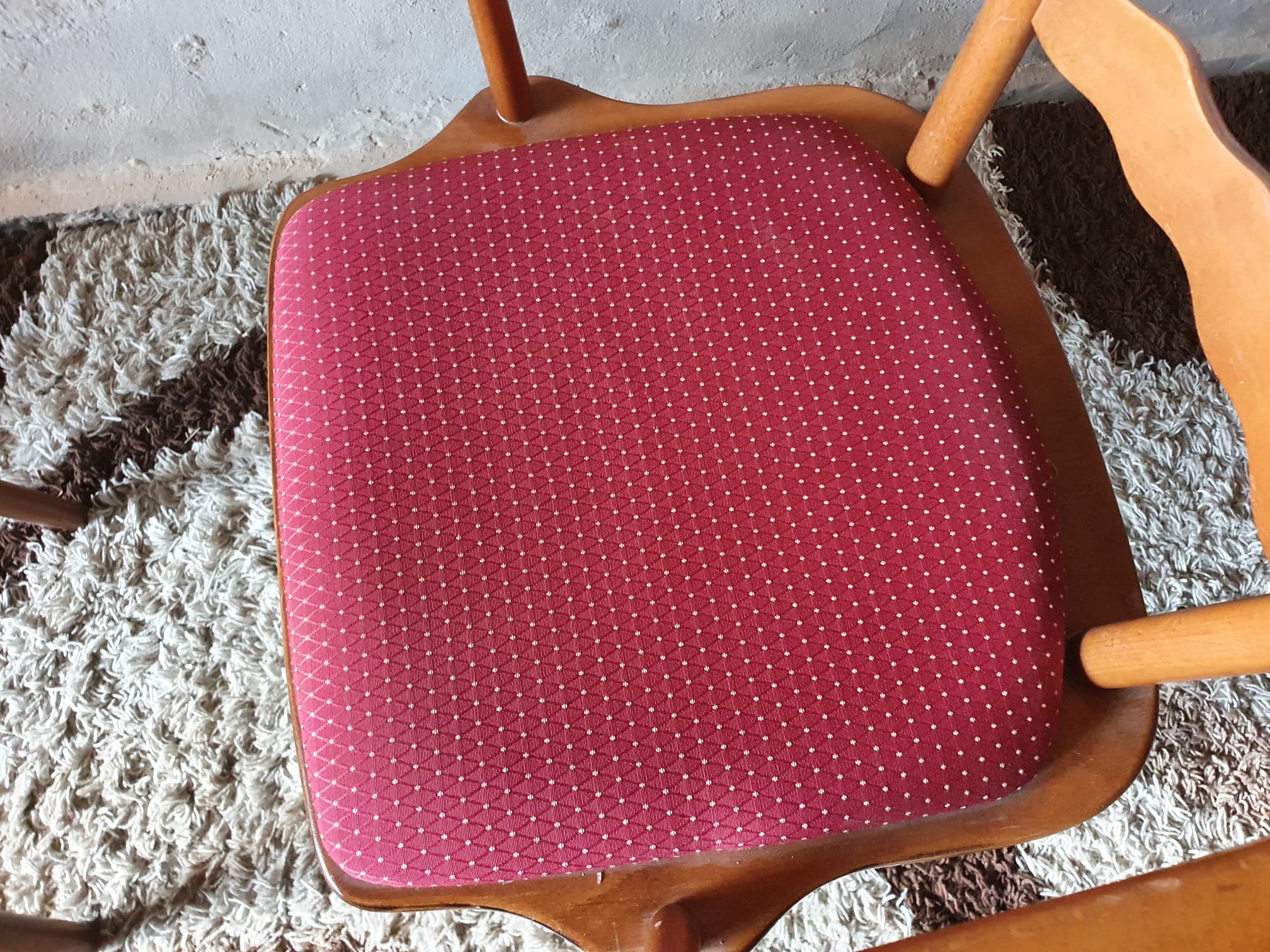 Paire de chaise style "Moustache" vintage