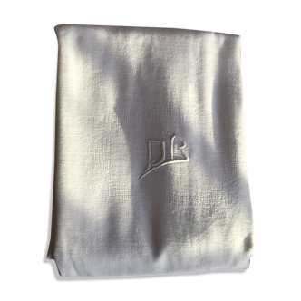 DB mononogram tablecloth