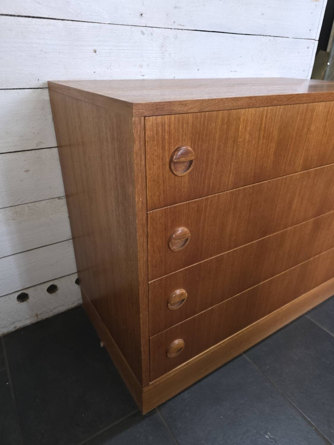 Scandinavian teak chest of drawers from the 60s