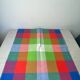 Vintage plaid cotton napkins