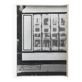 Rosine NUSIMOVICI, Untitled (Façade), c 1980. Black and white silver print