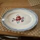 Large oval serving dish Digoin Sarreguemines model Magali.