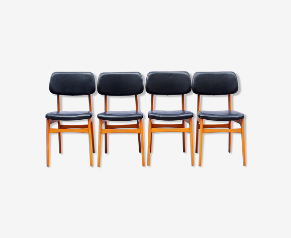 4 chaises 1960