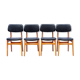 4 chaises 1960