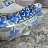 Set of two vases and a planter Luneville KG early 20th century