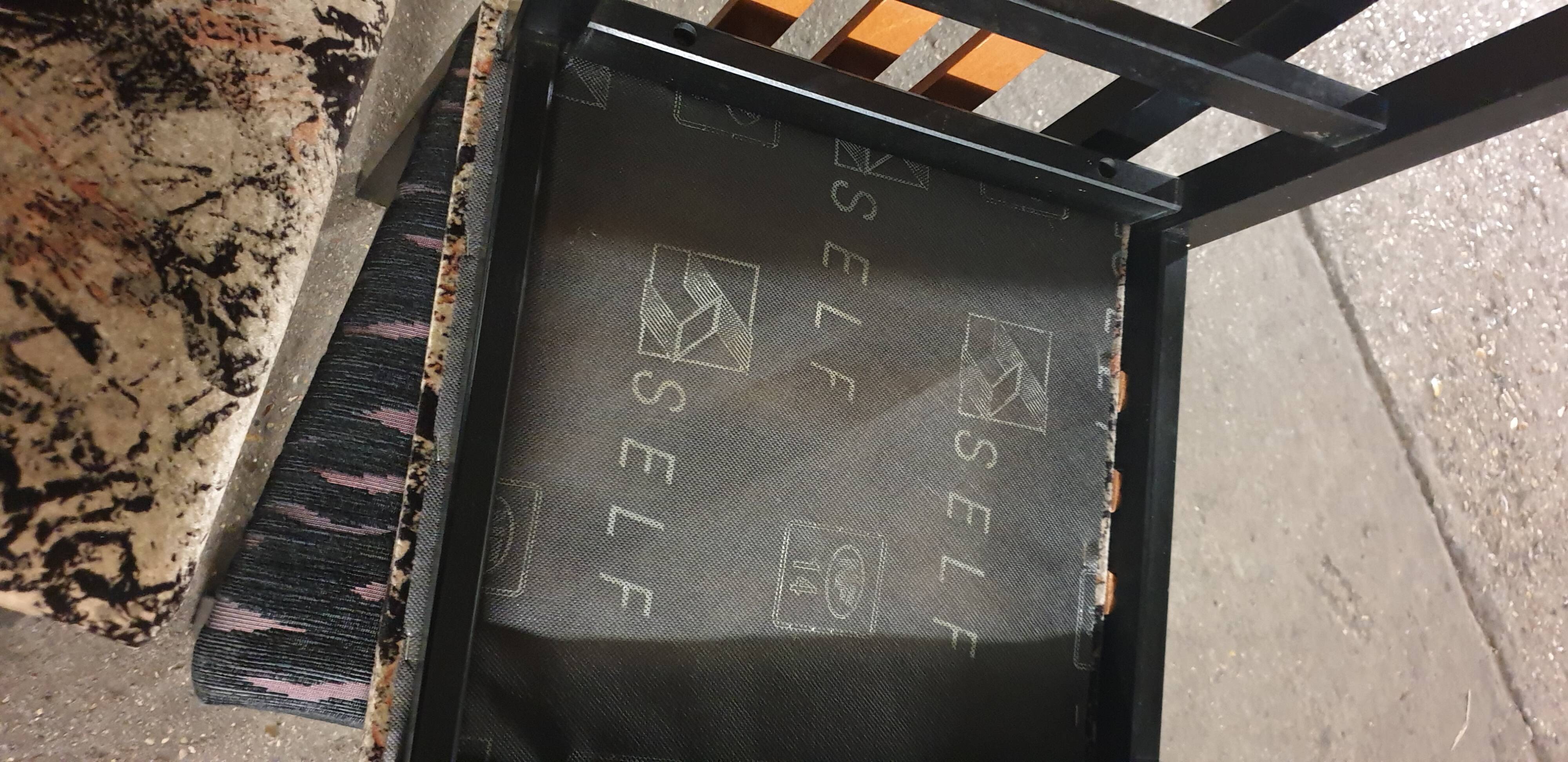 5 chairs design period 70/80