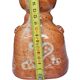 Artisanal Stoneware Vase Folk Art — Signed