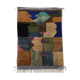 Moroccan berber boujaad carpet with colorful patterns 247x157cm