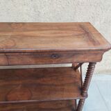 Nineteenth century walnut console