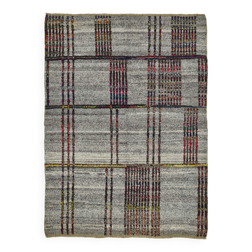 Handwoven Turkish Recycled Boho Rug 177 cm x 237 cm