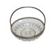 BCS Crystal Plate ART DECO with Brass Fittings