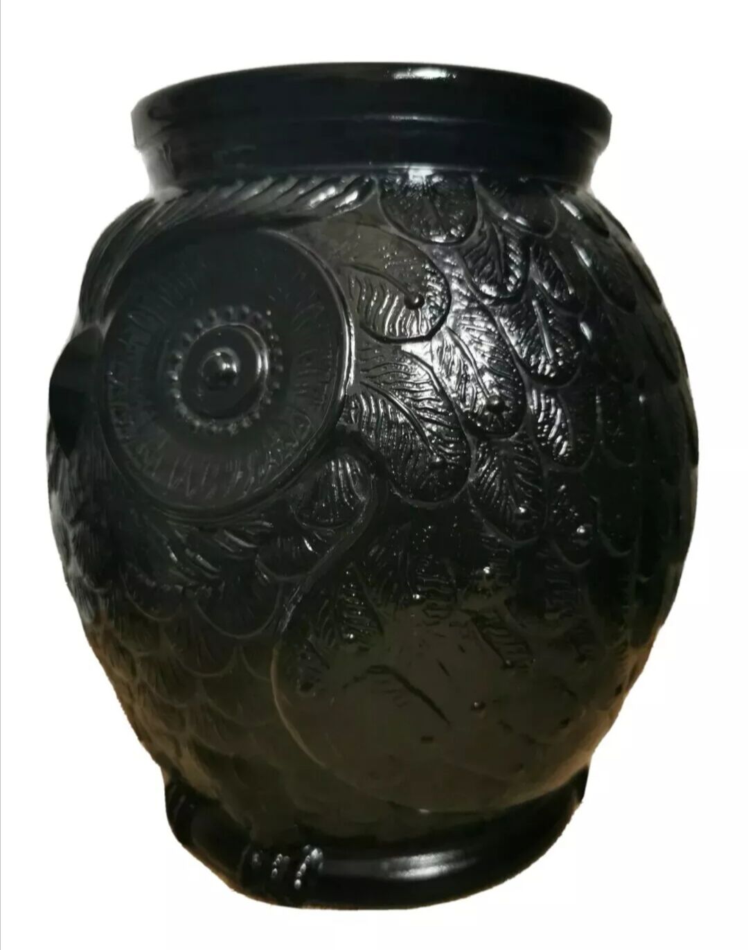 Vintage owl vase
