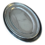 Set of two silver dishes