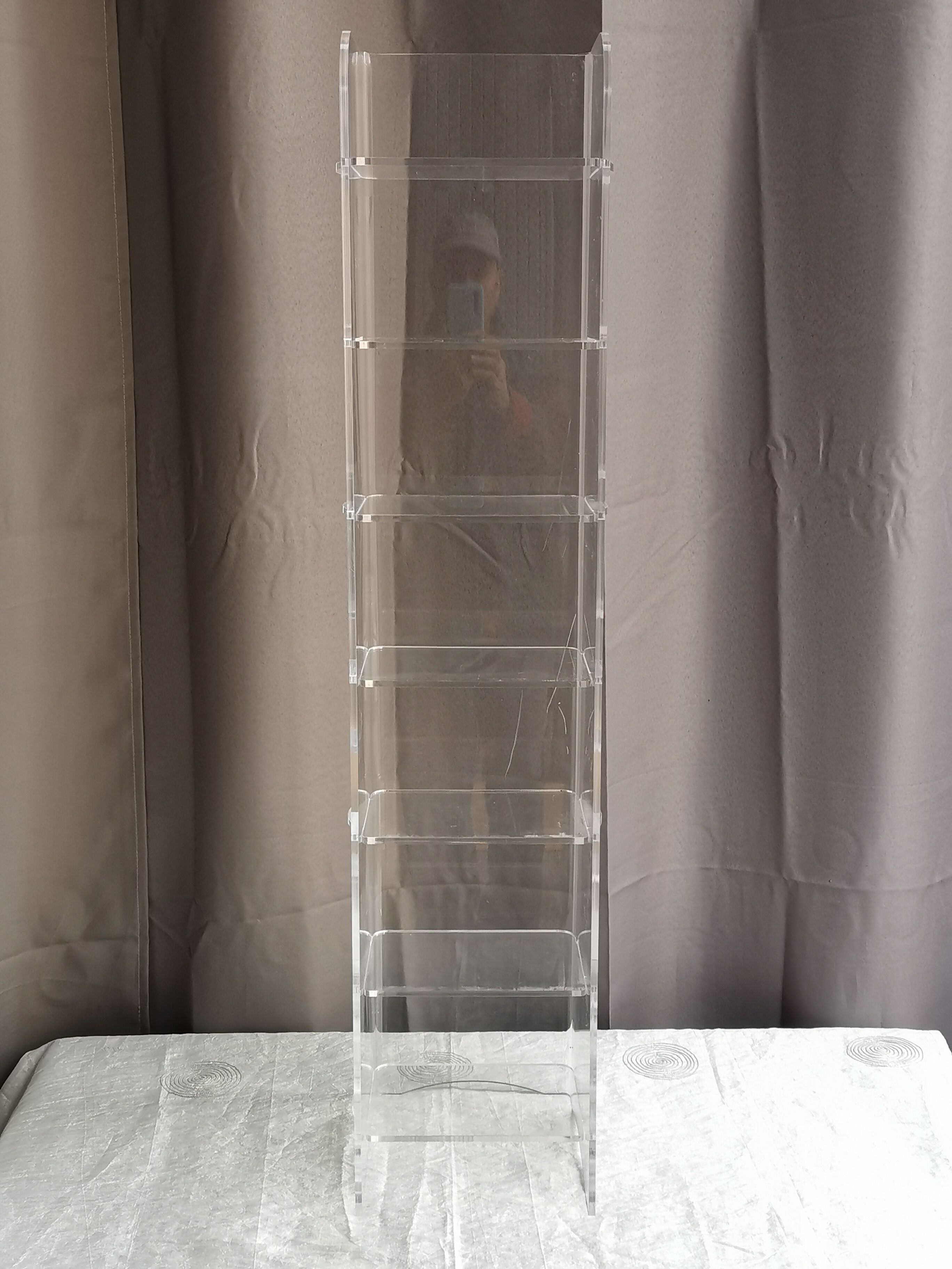 Etagère vintage en plexiglass