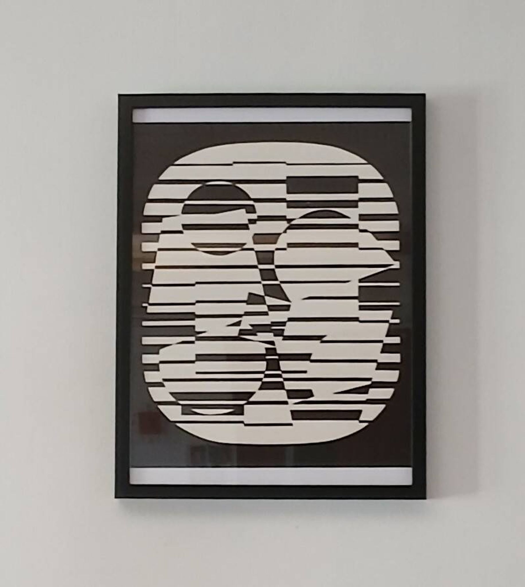 Victor vasarely d'après zeta 1955