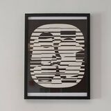Victor vasarely d'après zeta 1955