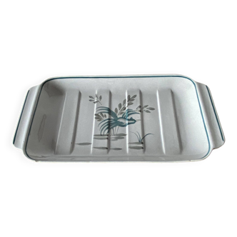 Rectangular dish Digoin Sarreguemines