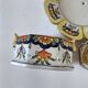 Octagonal jam pot Desvres - Jules Verlingue - Rouen decoration