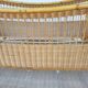Old children's bed Bamboo, Rotin er Vintage Osier 50 60