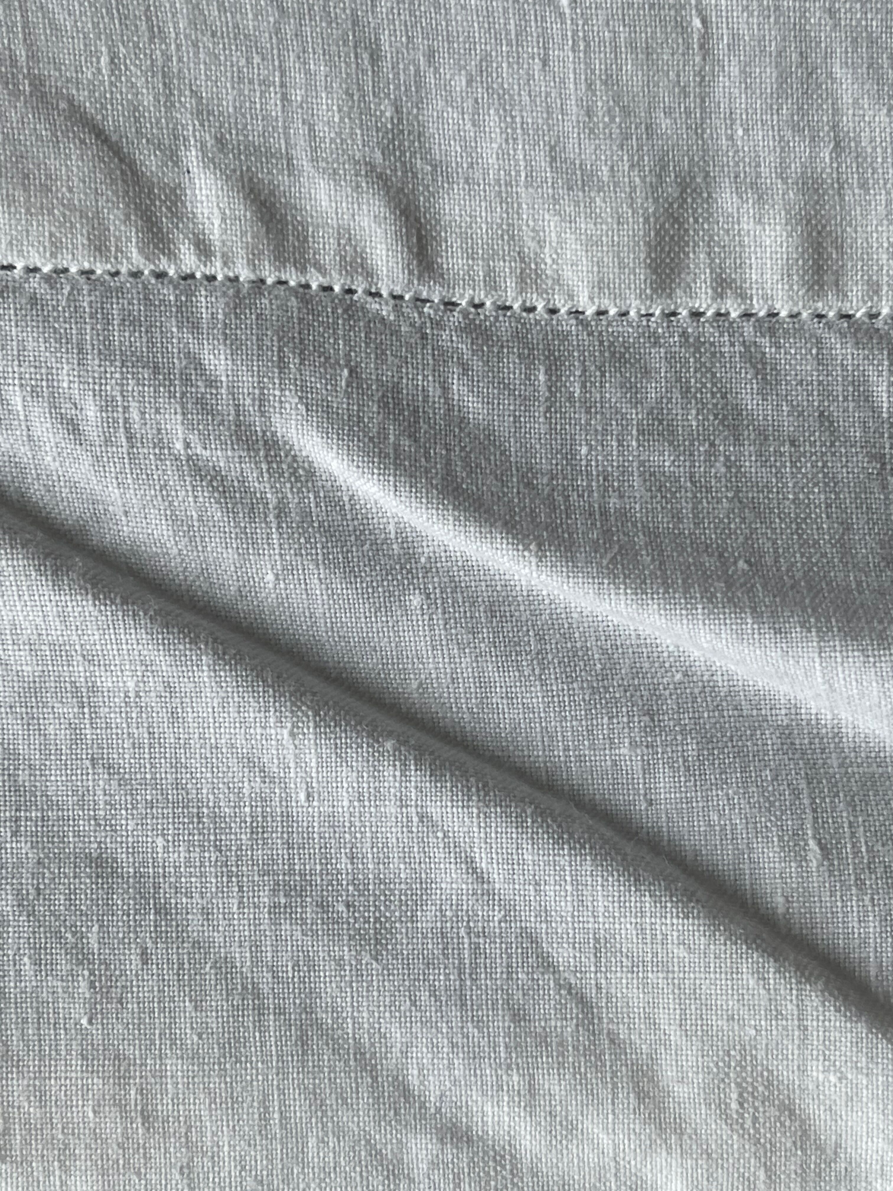 Hand-embroidered vintage tablecloth