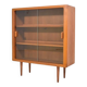 Showcase by CFC Silkeborg 1960s Danish teak Scandinavian display cabin