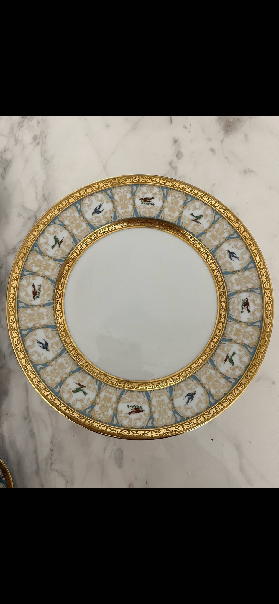 Haviland Parlon Plates and Coffee Cups Service