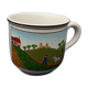 Villeroy porcelain coffee cup and boch naïve model Laplau diam 6.5 cm