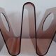 Roche Bobois vinyl record rack / magazine holder