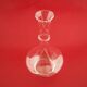 Carafe en verre, design danois, années 1970, production : Danemark