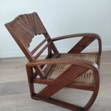 Fauteuil en teck de Birmanie