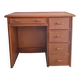Vintage rattan desk from the 1970s.
