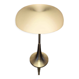 Lampe champignon vintage et alu